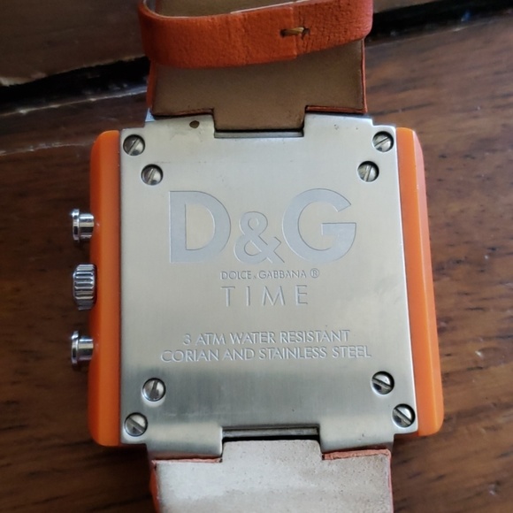 Mens Dolce and Gabbana orange Chronograph - Picture 3 of 5